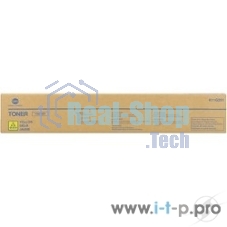 Тонер-картридж Konica-Minolta bizhub C220/280 желтый TN-216Y (o)