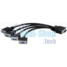 Кабель Matrox CAB-L60-4XAF Quad analog upgrade cable (Кабель для апгрейда 3-х портовой карты в 4-х портовую)