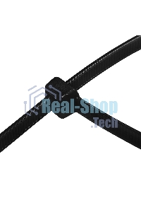 Хомут-стяжка кабельная нейлоновая PROconnect 300 x4,8 мм, черная, упаковка 100 шт.