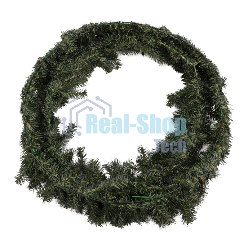 Еловый венок Neon-night Ø 90 см, ПВХ