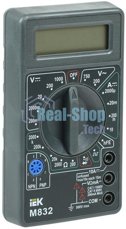Мультиметр Iek TMD-2S-832 цифровойUniversal M832 IEK