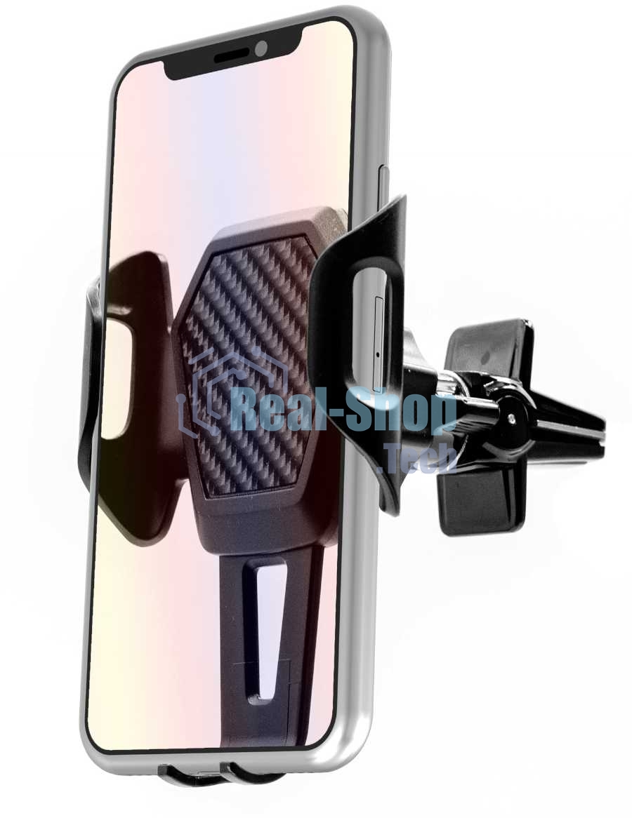 Держатель Wiiix HT-171VMG-B магнитный черный для смартфонов