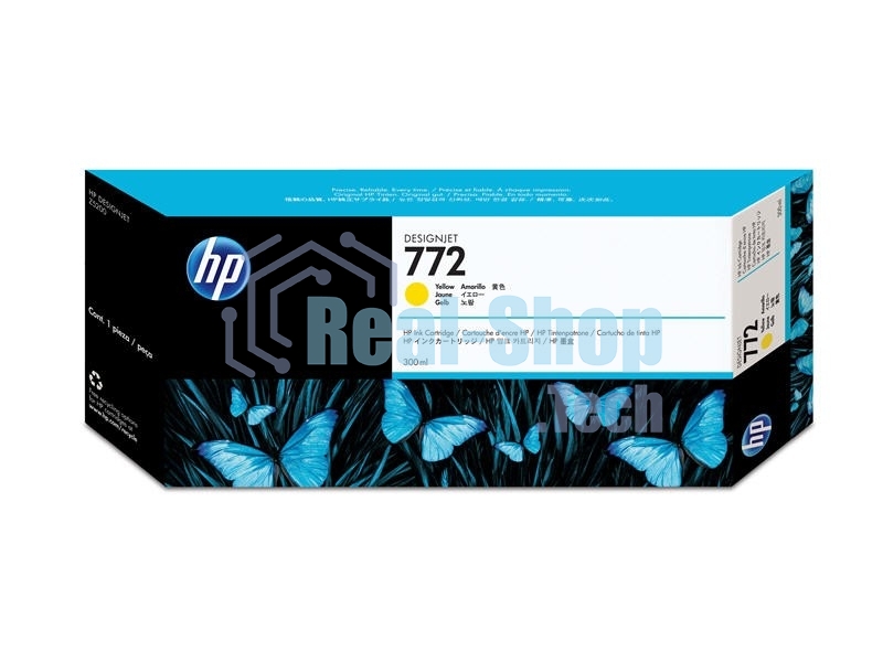 Картридж струйный HP №772 CN630A желтый для HP DJ Z5200 (300мл)