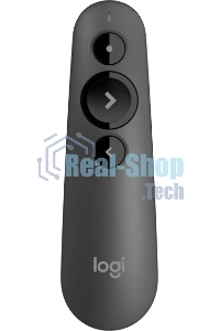 Презентер Logitech R500s Graphite черный, Bluetooth + 2.4 GHz, USB-ресивер, 3 программируемых кнопки, лазерная указка
