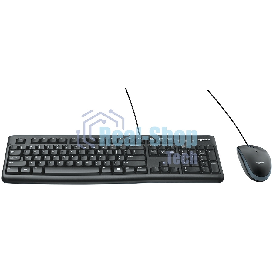 Комплект клавиатура + мышь Logitech Desktop MK120 (русская раскладка)