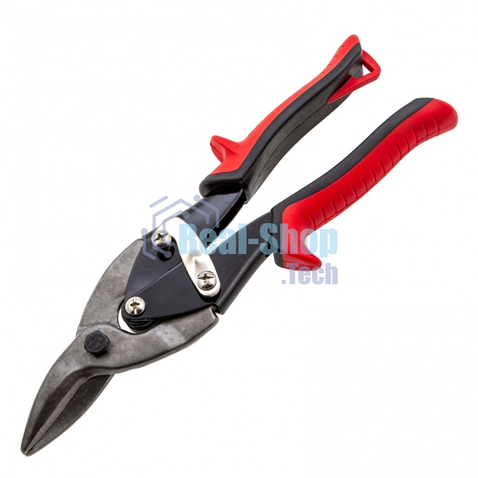 Ножницы по металлу Matrix, 250 мм, правые, обрезиненные рукоятки