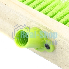 Щетка деревянная Сибртех для пола, 500 мм 5 ряд тулейка с резьбой под углом, без черенка