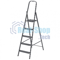 Стремянка Сибртех 5 ступеней, компактная, стальная