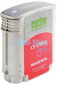 Картридж струйный Cactus CS-C4912 №82 пурпурный (72 мл) для HP Design Jet 500/800C
