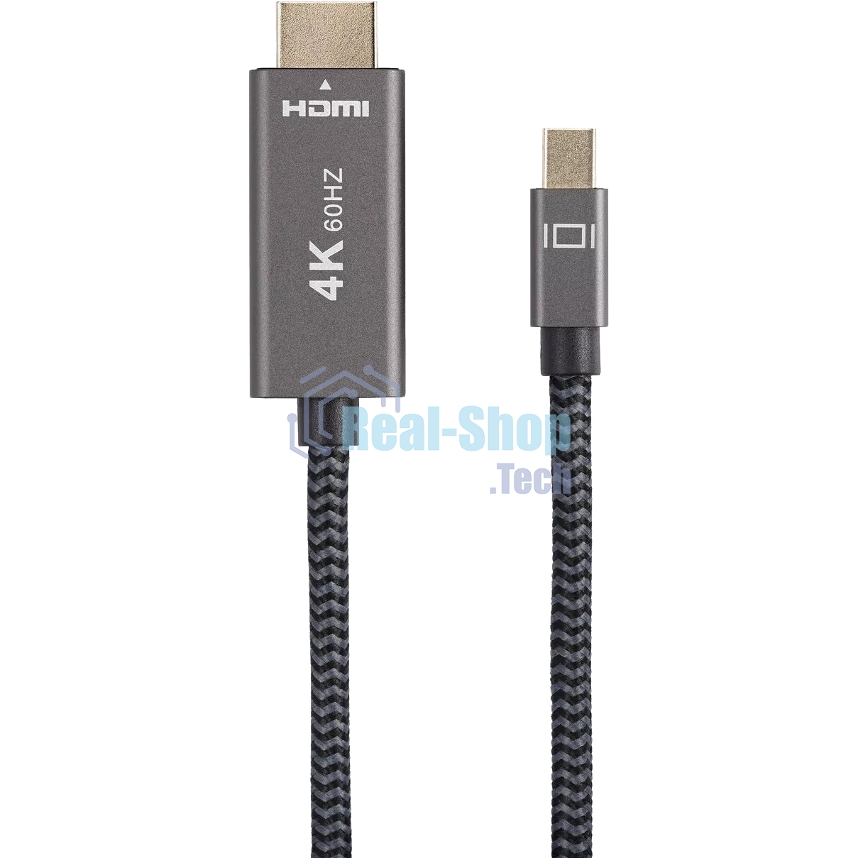 Кабель miniDisplayPort M-> HDMI M 4K@60Hz 1.8m Telecom,оплетка (TA562M-1.8M)