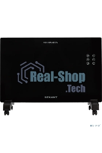 Конвектор Rexant 60-0113, черный, 1500 Вт, 12 м2, электронный термостат, Wi-Fi