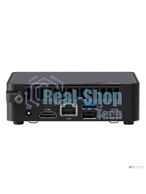 Платформа системного блока Nettop ASUS NUC Model: NUC14RVK, Intel Core 3 Processor 100U, 2xDDR5-5600 SO-DIMM supp, Intel Graphics, Wi-Fi 6E AX211, BT v5.3, 3xUSB 3.2 Gen2, 1xUSB 2.0, 1xUSB 3.2 Gen2 Type-C + 2xT-bolt 4 Type-C w/DP 1.4, 2xHDMI 2.1, 1xRJ45 LAN, 1xDC-in, Intel Ethernet Controller I226-LM, 2.5G, Support: 128Gb~4TB M.2 2280 NVMe PCIe 4.0 x 4 SSD+128Gb~2TB M.2 2242 NVMe PCIe 4.0 x 4 SSD, 19VDC, 4.74A, 90W Power Adapter, W/O OS, With ASUS LOGO, черный