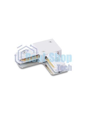 GL7163 WH белый коннектор угловой для однофазного шинопровода Standard 220V NEW 70*70*20