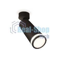 Светильник Ambrella Light XM6343012 SBK/FR черный песок/белый матовый MR16 GU5.3 (A2210, C6343, N6221)