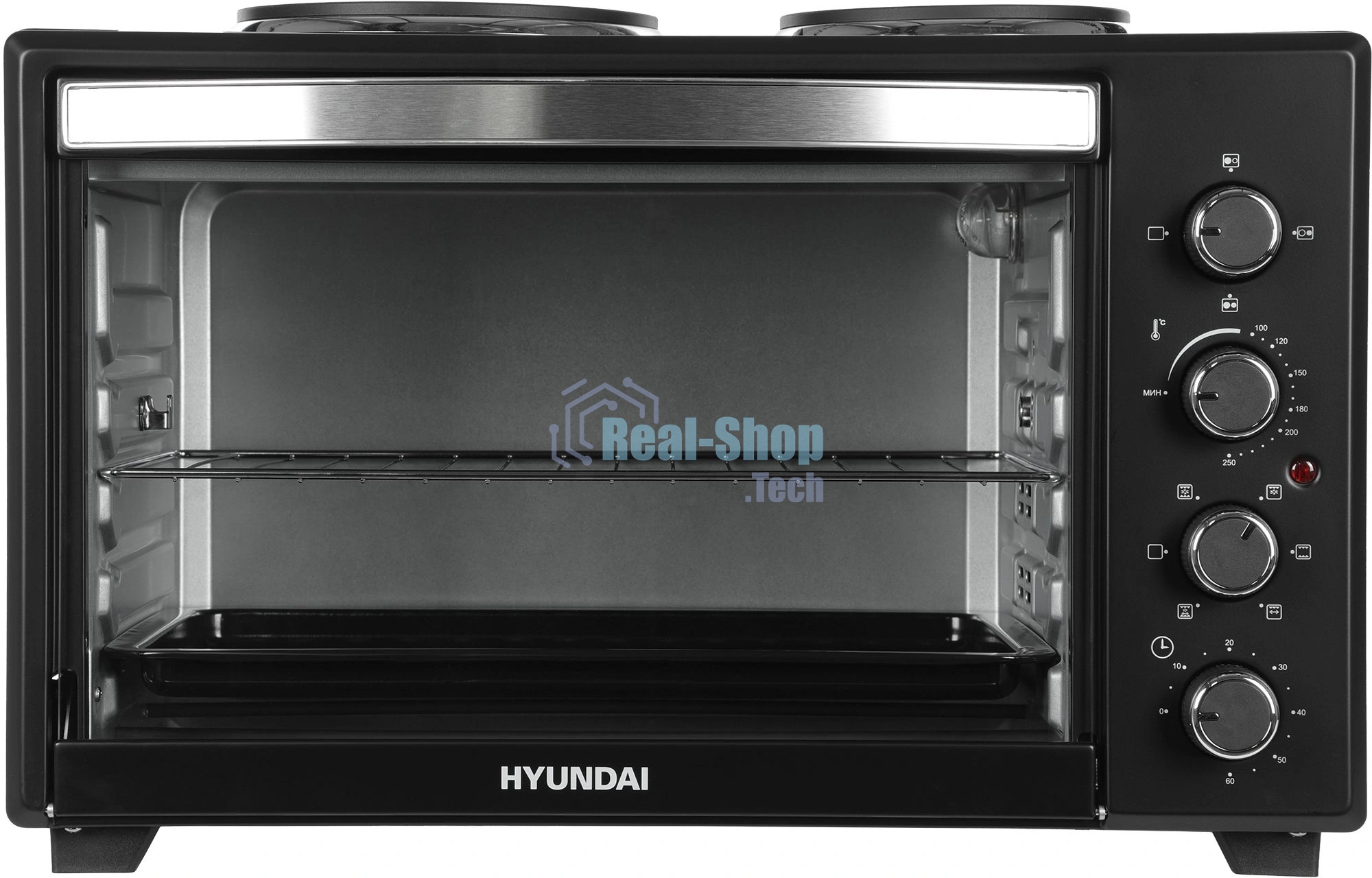 Мини-печь Hyundai MIO-HY099 45л. 2000Вт черный