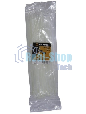 Хомут нейлоновый 4,8x300 Б (100шт)