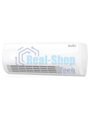 Тепловентилятор Ballu BFH/W-102W, белый, 2000 Вт, 25 м2, таймер