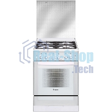 Плита газовая Gefest ПГ 6300-02 0040 белый, конфорок 4 шт, духовка 52 л, 60 см x 85 см x 60 см