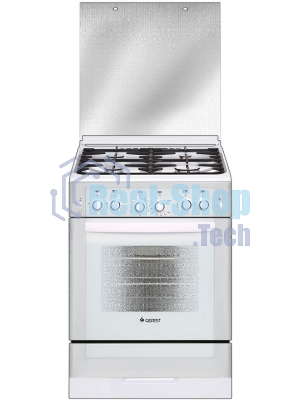 Плита газовая Gefest ПГ 6300-02 0040 белый, конфорок 4 шт, духовка 52 л, 60 см x 85 см x 60 см