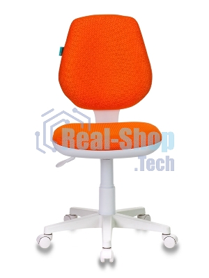 Кресло детское Бюрократ CH-W213/TW-96-1 оранжевый TW-96-1 (пластик белый)