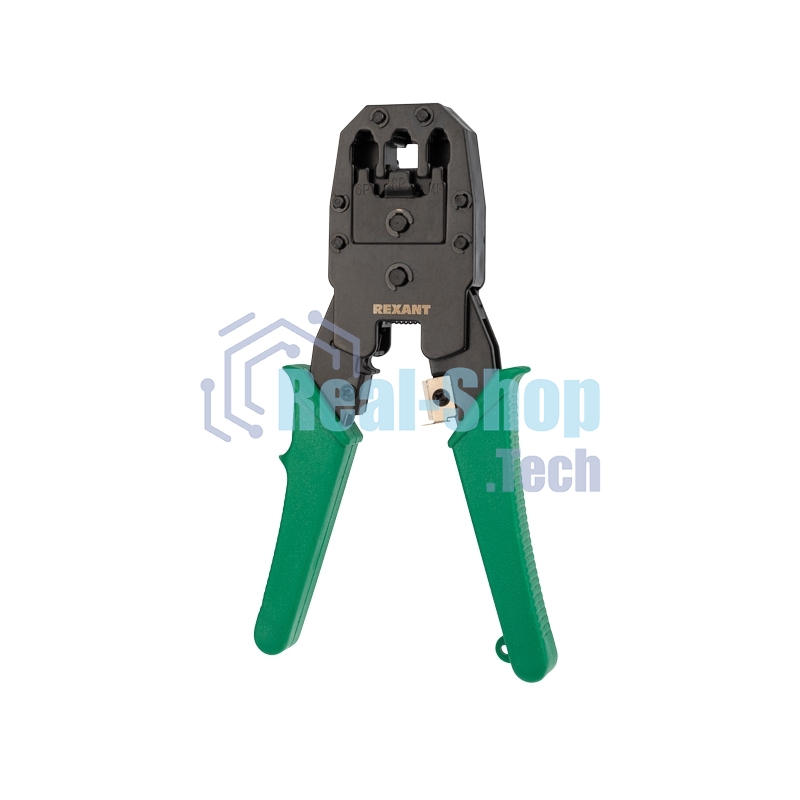 Кримпер Rexant HT-200 для обжима 8P8C, 6P6C, 4P4C, заделка витой пары