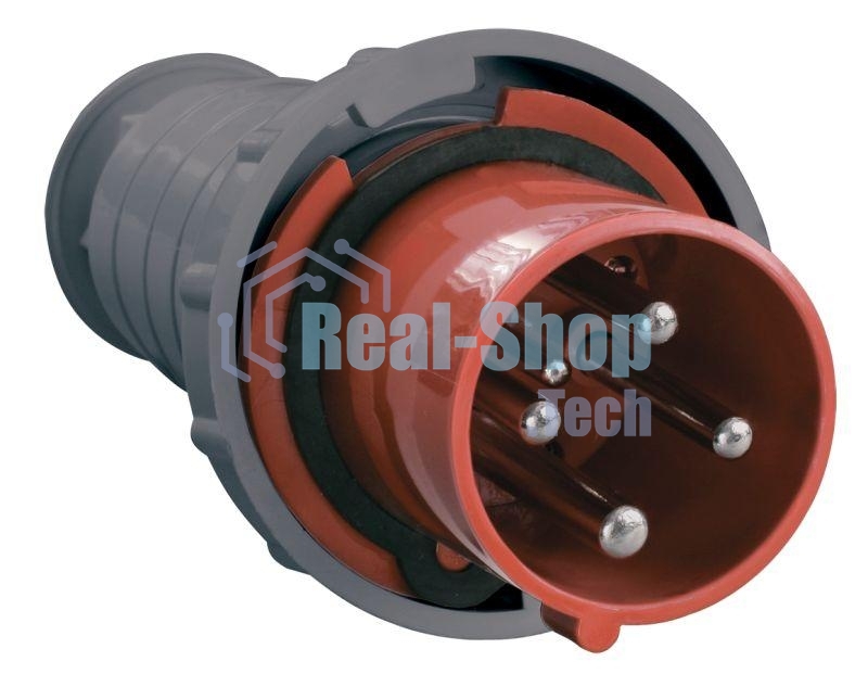 Вилка эл. каб. 63А 3P+PE 380В IP54 ССИ-034 ИЭК PSR02-063-4