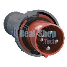 Вилка эл. каб. 63А 3P+PE 380В IP54 ССИ-034 ИЭК PSR02-063-4