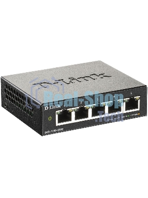 Коммутатор D-Link DGS-1100-05V2/A1A, 5×1 Гбит/с, настраиваемый