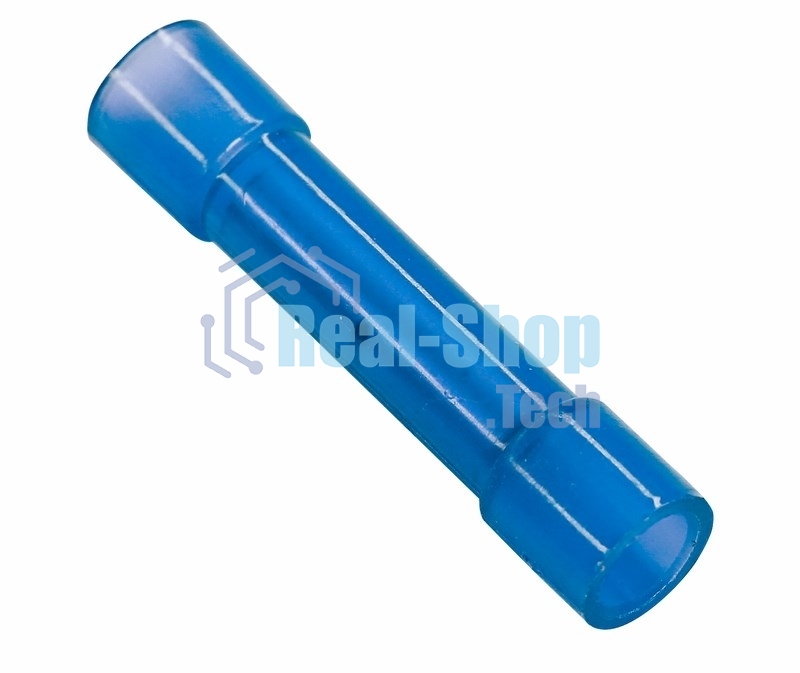 Соединительная гильза изолированная Rexant L-27.3 мм нейлон 1.5-2.5 мм² (ГСИ(н) 2.5/ГСИ-н 1,5-2,5) синяя