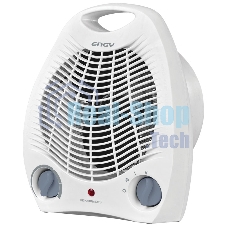 Тепловентилятор Engy EN-509 настольный, белый, 2000 Вт, 20 м2, термостат (014984)