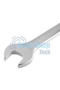 Ключ комбинированный, 21 мм, CrV, матовый хром Stels