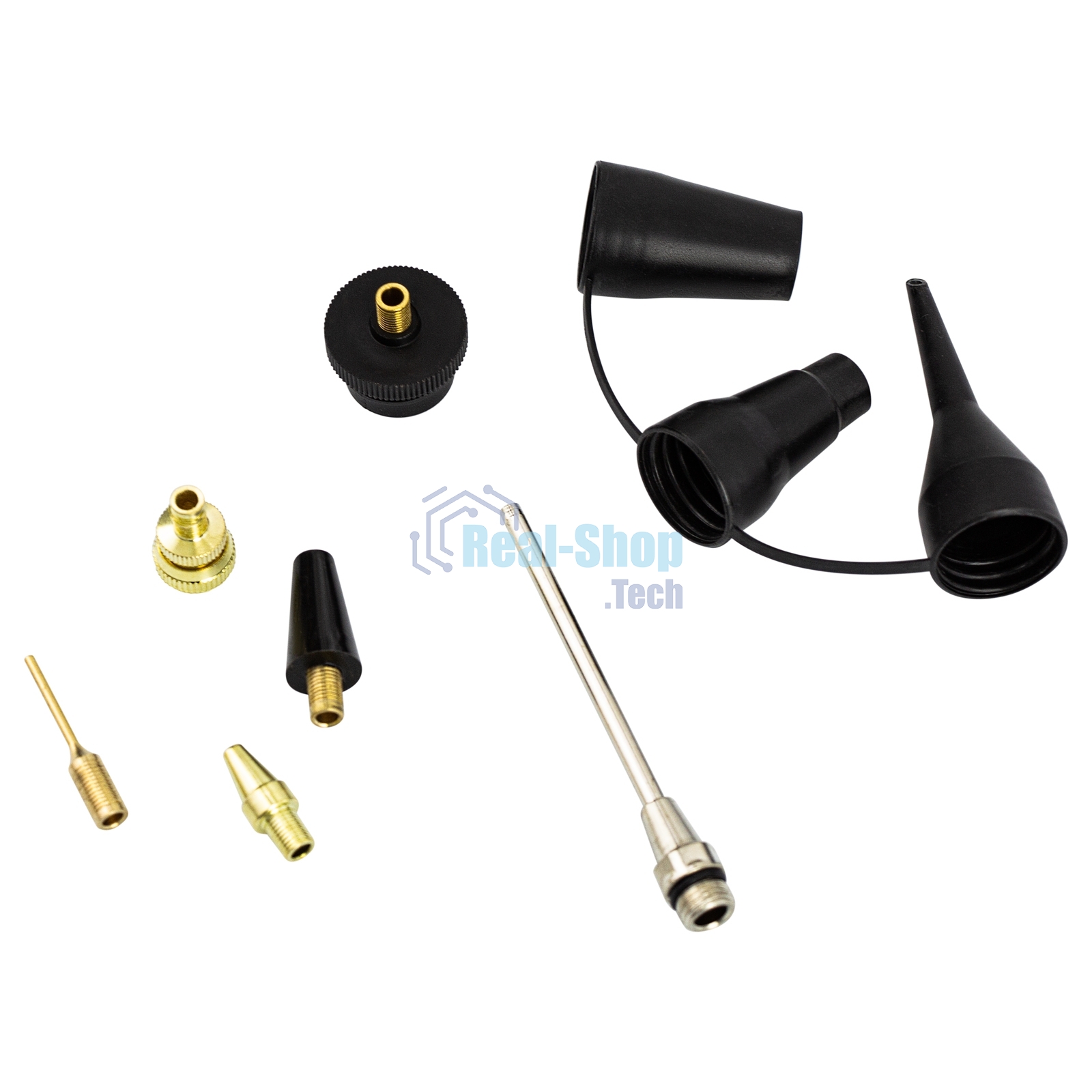 Компрессор воздушный Denzel DL1100 1,1 кВт, 180 л/мин, с набором аксессуаров 58005