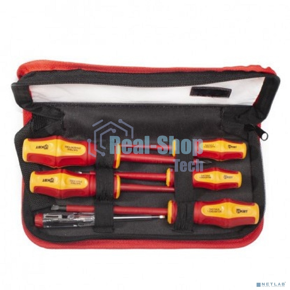 КВТ Набор диэлектр. отверток Профи НИО-06 78617