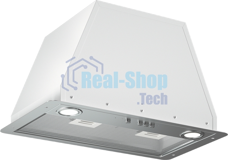 Вытяжка встраиваемая Elikor Flat 42П-430-К3Д белый/хром, 42 см, 430 куб. м/ч, 60 дБ