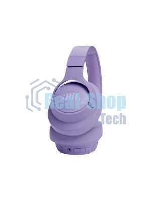Беспроводные/проводные наушники JBL Tune 720BT фиолетовый, полноразмерные, Bluetooth + проводной, быстрая зарядка