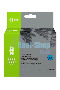 Картридж струйный Cactus CS-C4913 №82 желтый (72 мл) для HP Design Jet 500/800C