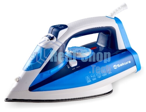 Утюг Sakura SA-3062CBL 1800 Вт керам. подошва, пар. увлажнение, самоочист.