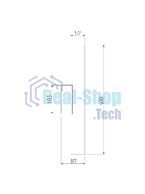 40123/LED/ Светильник настенный светодиодный Langer черный