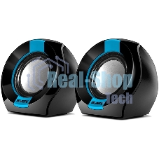 Акустическая система Sven 150 2.0 черный/синий 5Вт