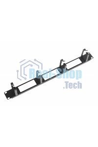 Горизонт. кабельный органайзер с окнами 19