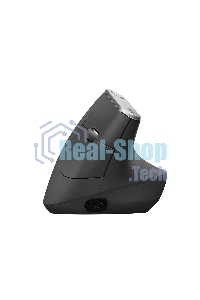 Мышь беспроводная/проводная Logitech MX Vertical графитовый, 4000 dpi, радиоканал, Bluetooth, USB, кнопки - 6