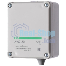 Фотореле AWZ-30 30А 13 IP65 встроенный фотодатчик монтаж на поверх. F&F EA01.001.004