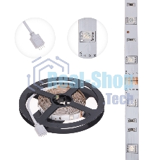 Лента светодиодная 3 м 12 В 3030 RGb IP23 30 LED/м для БП с клеммами LAMPER