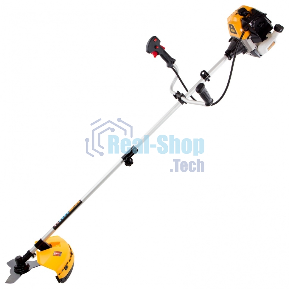 Триммер бензиновый Denzel DR-33S, 33 см3, разъемная штанга, состоит из 2 частей