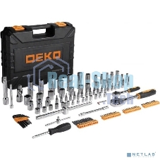 Набор инструментов Deko DKAT121 121 предмет (жесткий кейс)