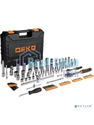 Набор инструментов Deko DKAT121 121 предмет (жесткий кейс)