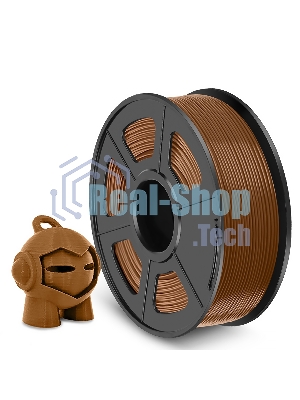 Филамент NVPrint PETG Coffee для 3D печати диаметр 1.75мм длина 330 метров масса 1 кг