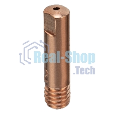 Токосъемный наконечник под проволоку Denzel 1,2 мм, М5х24, E-CU, 20 шт для MIG горелки тип 15