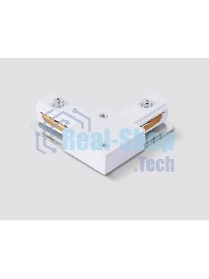 GL7163 WH белый коннектор угловой для однофазного шинопровода Standard 220V NEW 70*70*20