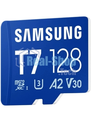 Карта памяти MicroSDXC 128GB Samsung MB-MB128T/WW T7 UHS-1 U3 A2 V30